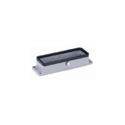 Embase encastrée 24B, Aluminium moulé sous pression, acier inoxydable, IP65, Sortie basse